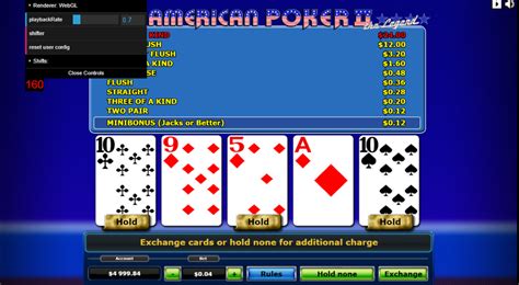 pacanele poker american 2